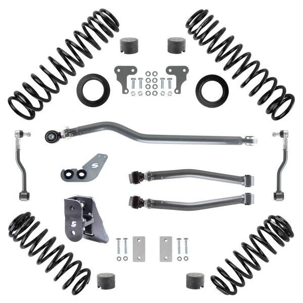 Synergy Mfg - Synergy Jeep JL 2in Lift Stage 1 Suspension System 2 Dr - 8821-2000