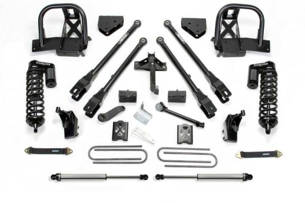 Fabtech - Fabtech 11-16 Ford F250 4WD 6in 4Link Sys w/Dlss 4.0 C/O& Rr Dlss - K2138DL