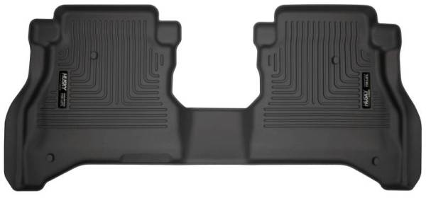 Husky Liners - Husky Liners 20-21 Jeep Gladiator Crew Cab WeatherBeater 2nd Seat Black Floor Liners - 14881