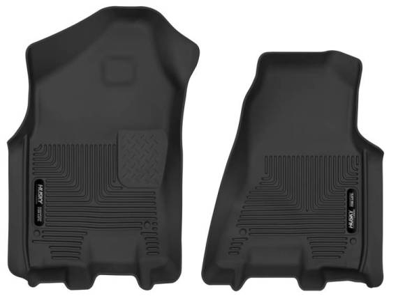 Husky Liners - Husky Liners 2019 RAM 1500 Crew Cab/Quad Cab X-Act Contour Black Front Floor Liners - 54501