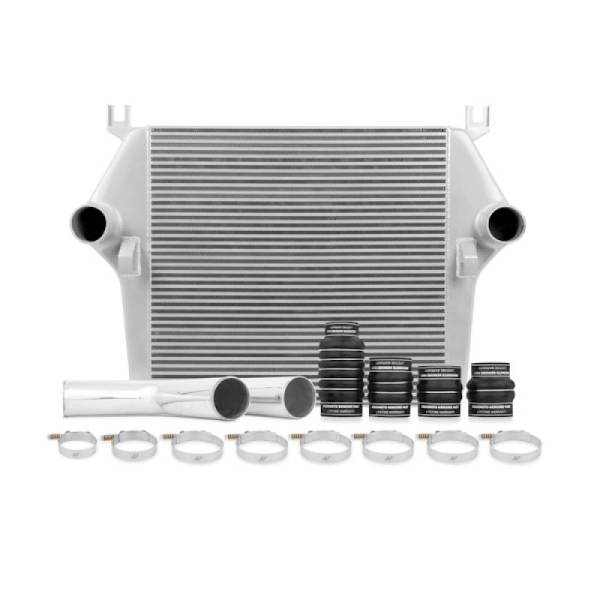 Mishimoto - Mishimoto 03-07 Dodge 5.9L Cummins Intercooler Kit w/ Pipes (Silver) - MMINT-RAM-03KSL