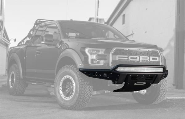 Addictive Desert Designs - Addictive Desert Designs 17-18 Ford F-150 Raptor Stealth R Front Bumper w/ Winch Mount F113782880103