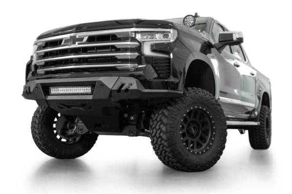 Addictive Desert Designs - Addictive Desert Designs2022+ Chevrolet Silverado 1500 Black Label Front Bumper F140300010103