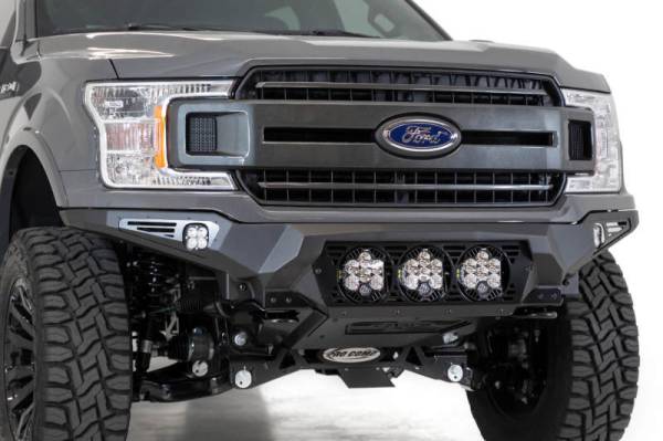Addictive Desert Designs - Addictive Desert Designs 18-20 Ford F-150 Bomber Front Bumper w/ 3 Baja Designs LP6 Mounts F180014100103
