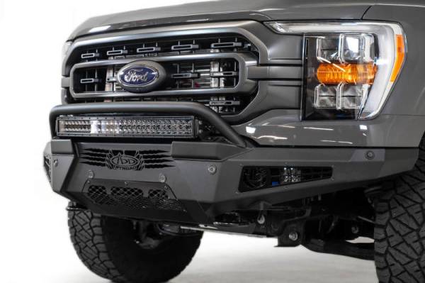 Addictive Desert Designs - Addictive Desert Designs 2021 Ford F-150 HoneyBadger Front Bumper w/o Top Hoop F190111040103