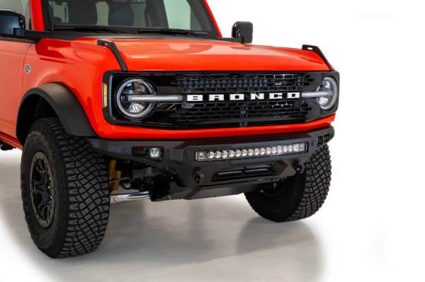 Addictive Desert Designs - Addictive Desert Designs 2021+ Ford Bronco Stealth Fighter Front Bumper w/ Winch Mount F230142210103