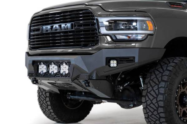 Addictive Desert Designs - Addictive Desert Designs 19-21 Ram 2500/3500 Bomber HD Front Bumper (Baja Designs LP6 Mounts) F560014100103