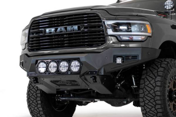 Addictive Desert Designs - Addictive Desert Designs 19-21 Ram 2500/3500 Bomber Front Bumper (Rigid) F560014110103