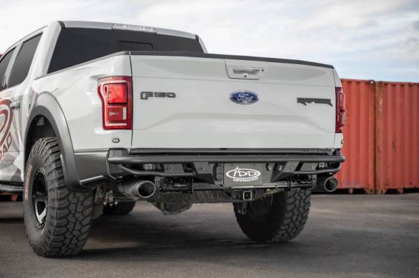 Addictive Desert Designs - Addictive Desert Designs 17-19 Ford F-150 Raptor PRO Bolt-On Rear Bumper R118571280103
