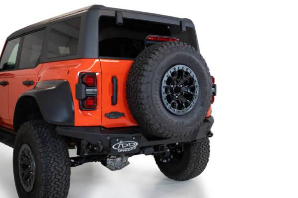 Addictive Desert Designs - Addictive Desert Designs 22-23 Ford Bronco Raptor Rock Fighter Rear Bumper R26012NA0103