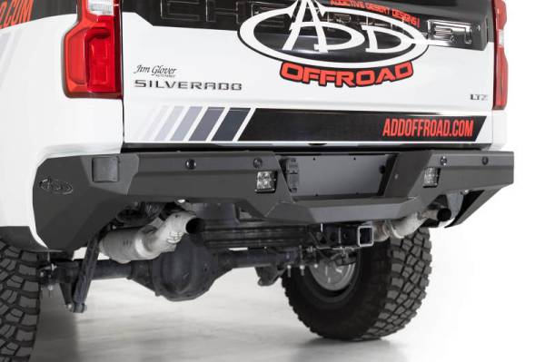 Addictive Desert Designs - Addictive Desert Designs 2019-2020 Chevrolet Silverado 1500 Stealth Rear Bumper R447711280103
