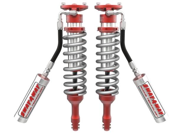 aFe - aFe 05-22 Toyota Tacoma / 03-09 4Runner V6 4L Sway-A-Way 2.5 Front Coilover Kit w/ Remote Reservoirs 101-5600-19