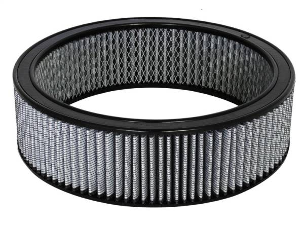 aFe - aFe MagnumFLOW Air Filters Round Racing PDS A/F RR PDS 14 OD x 12 ID x 4 H E/M 18-11425