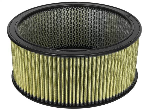 aFe - aFe MagnumFLOW Air Filters Round Racing PG7 A/F RR PG7 14OD x 12ID x 6H IN with E/M 18-11477
