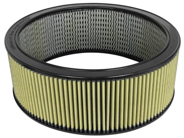 aFe - aFe MagnumFLOW Air Filters Round Racing PG7 A/F RR PG7 17.13 OD x 14.50 ID x 6 HT w/EM 18-11771