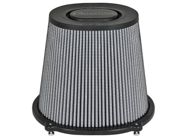 aFe - aFe Quantum Intake Pro DRY S Universal Air Filter F-5in. / B-(10x8.75) / T-(6.75x0.5) / H-8in. 21-90103