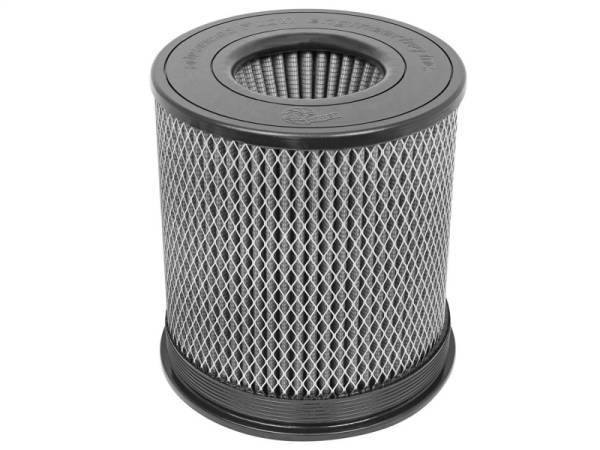 aFe - aFe MagnumFLOW Air Filter Pro DRY S 6in Flange x 8 1/8in Base/Top (INV) x 9in H 21-91059