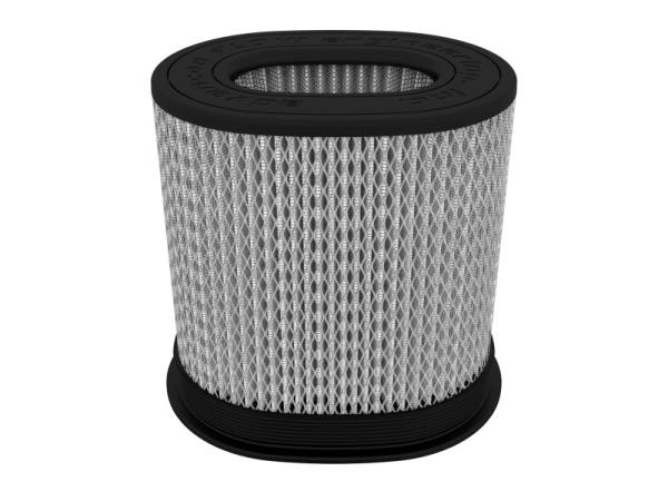 aFe - aFe Magnum FLOW Air Filter Pro DRY S (6.5x4.75)in F x (9x7)in B x (9x7) T (Inverted) x 9in H 21-91109