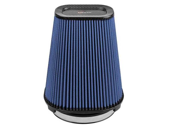 aFe - aFe Magnum FLOW Pro 5R Air Filter (5.5x 7.5)in F (9x 7)in B (5.8 x 3.8)in T (Carbon Fiber) x 10in H 24-90110-CF