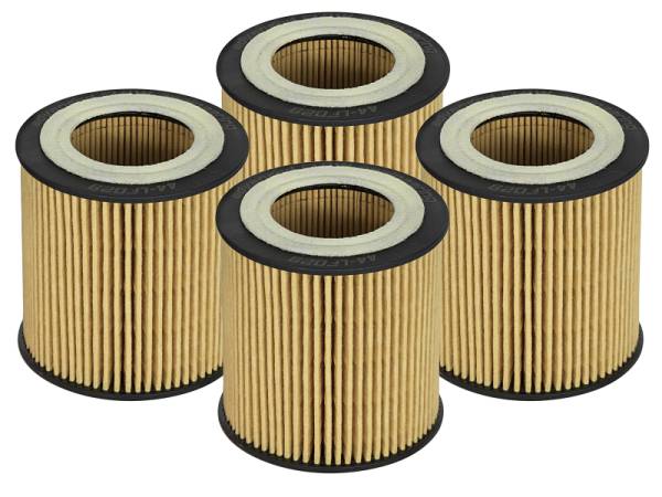 aFe - aFe Pro GUARD D2 Oil Filter 06-19 BMW Gas Cars L6-3.0T N54/55 - 4 Pack 44-LF029-MB