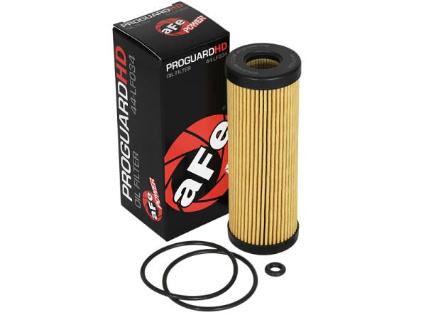 aFe - aFe Pro GUARD HD Oil Filter 15-17 Ford F-150 V6 2.7L (tt) 44-LF034