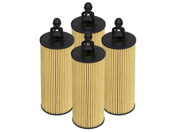 aFe - aFe Pro GUARD HD Oil Filter 2018+ Jeep Wrangler (JL) V6 3.6L (4 Pack) 44-LF039-MB