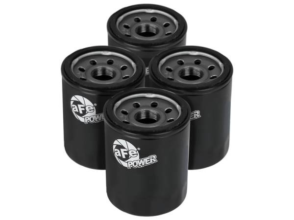 aFe - aFe ProGuard HD Oil Filter; 19-20 GM Silverado 1500; L4 2.7L - 4 Pack 44-LF047-MB