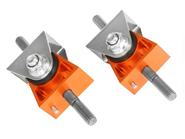 aFe - aFe Control PFADT Series Engine Mount Set; Chevrolet Corvette (C5/C6) 97-13 Orange 450-401007-N