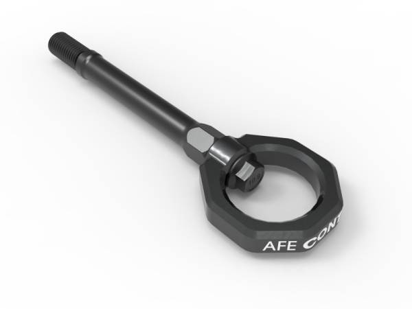 aFe - aFe CONTROL Front Tow Hook Chevrolet Corvette (C8) 20-25 V8-6.2L- Gray 450-401014-G