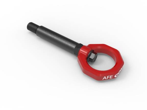 aFe - aFe Control Rear Tow Hook Red BMW F-Chassis 2/3/4/M 450-502002-R