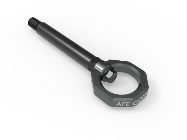 aFe - aFe 23-25 BMW M2 (G87) CONTROL Front / Rear Tow Hook - Gray 450-502004-G