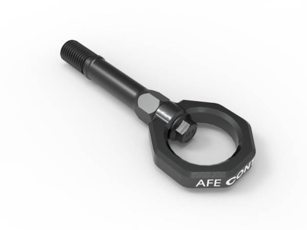 aFe - aFe CONTROL Front Tow Hook Nissan Z 23-25 V6-3.0L- Gray 450-712001-G