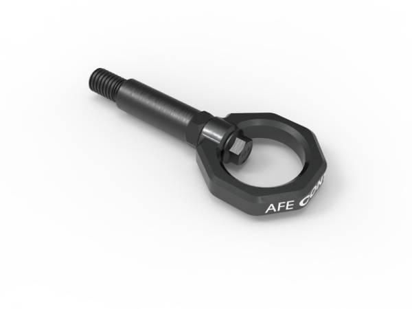 aFe - aFe Control Front Tow Hook Gray 20-21 Toyota GR Supra (A90) 450-721001-G