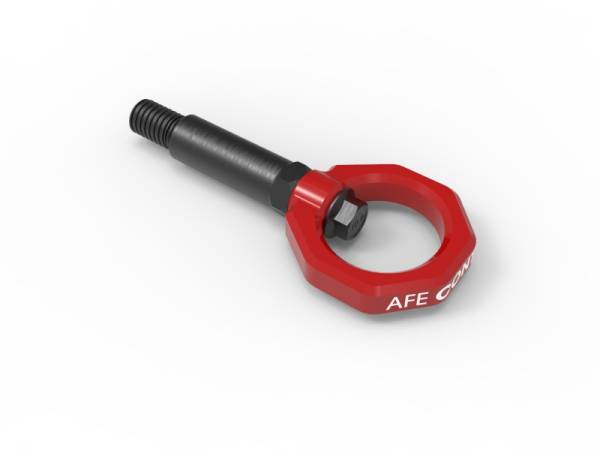 aFe - aFe Control Front Tow Hook Red 20-21 Toyota GR Supra (A90) 450-721001-R