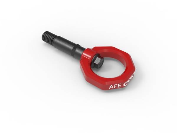 aFe - aFe Control Rear Tow Hook Red 20-21 Toyota GR Supra (A90) 450-721002-R