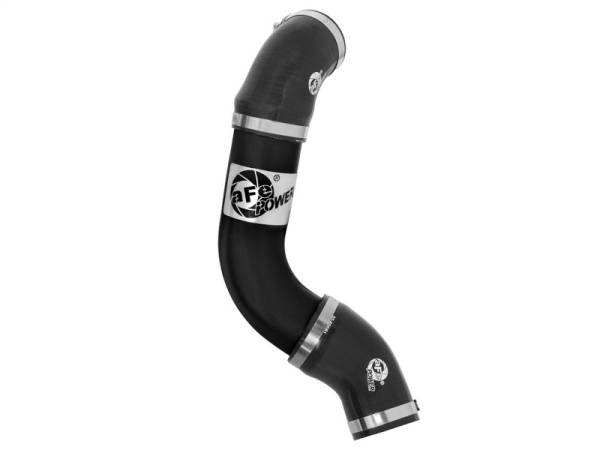 aFe - aFe BladeRunner 3in Intercooler Tube - Black Cold Side 15-16 Ford Mustang EcoBoost L4-2.3L (t) 46-20259-B