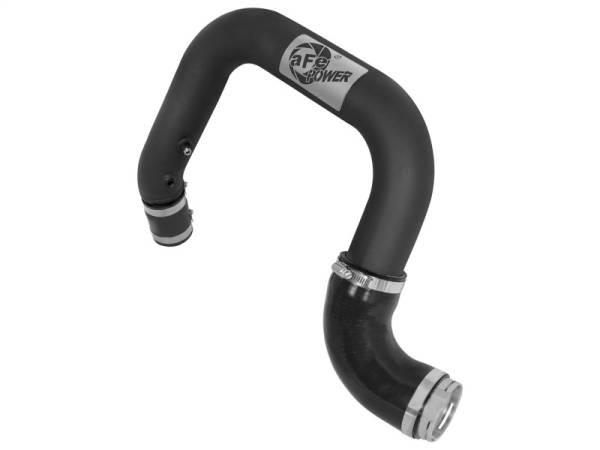 aFe - aFe BladeRunner 2.5in Black IC Tube Hot Side w/ Coupling & Clamp Kit 2016 GM Colorado/Canyon 2.8L 46-20268-B