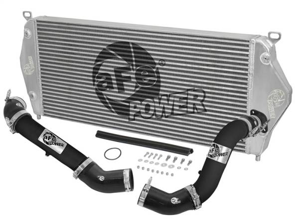 aFe - aFe BladeRunner Intercooler w/ Black Tubes 16-17 Nissan Titan XD V8 5.0L (td) 46-20282-B