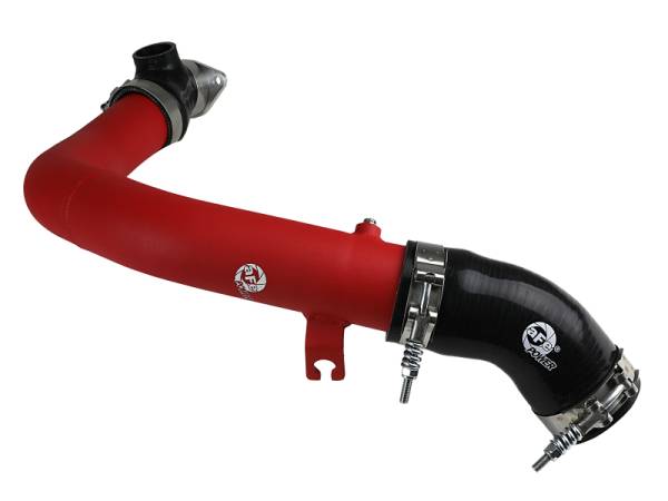 aFe - aFe BladeRunner 2.5in Aluminum Hot Side Charge Pipe 15-20 Subaru WRX 2.0T - Red 46-20378-R