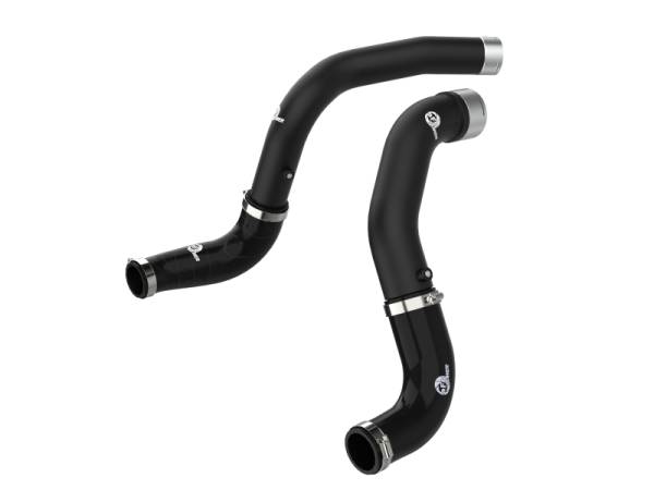 aFe - aFe BladeRunner Black 3in Intercooler Hot & Cold Side Pipe Kit 20-21 Jeep Wrangler V6-3.0L (td) 46-20434-B