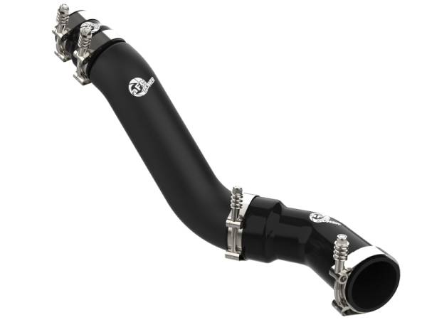aFe - aFe 16-19 RAM 1500 V6 3.0L (TD) BladeRunner 3in Aluminum Hot Charge Pipe - Black 46-20498-B