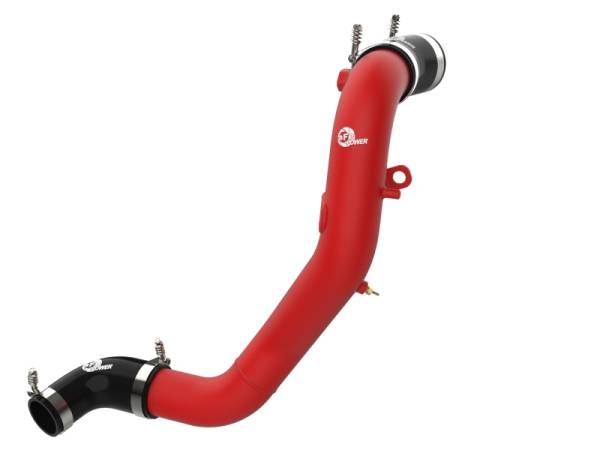 aFe - aFe Kia Stinger 18-22 V6-3.3L (tt) BladeRunner Cold Charge Pipe- Red 46-20509-R