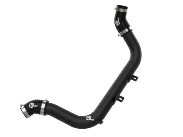 aFe - aFe BladeRunner 2-1/4 IN Aluminum Hot Charge Pipe Black 17-20 Hyundai Elantra GT L4-1.6L (t) 46-20638-B