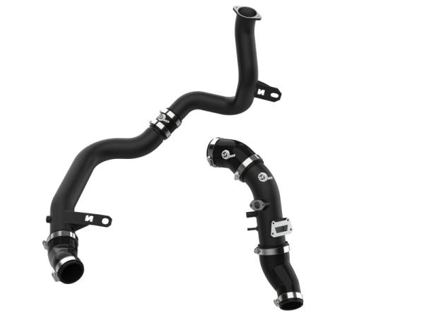aFe - aFe 19-22 Hyundai Veloster N L4 2.0L (t) BladeRunner Aluminum Hot & Cold Charge Pipe Kit - Black 46-20644-B