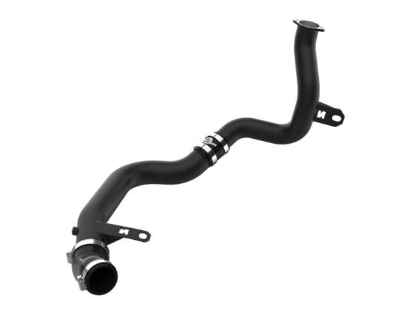 aFe - aFe 19-22 Hyundai Veloster N L4 2.0L BladeRunner 2.25in to 2.50in Aluminum Hot Charge Pipe - Black 46-20648-B
