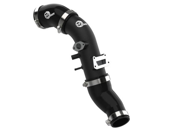 aFe - aFe 19-22 Hyundai Veloster N L4 2.0L (t) BladeRunner 2-3/4in Aluminum Cold Charge Pipe - Black 46-20649-B