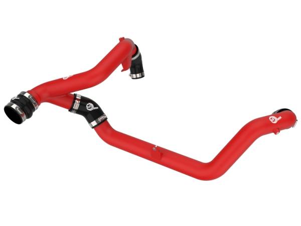 aFe - aFe BladeRunner 2 1/4in Intercooler Hot Side Charge Pipe 22-23 Ford Explorer V6-3.0L (tt) - Red 46-20678-R