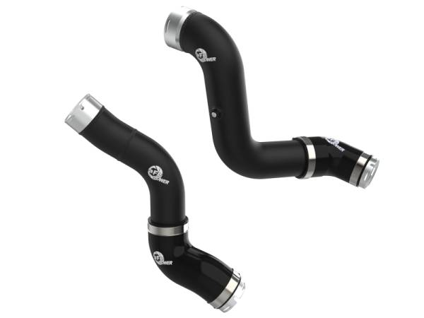 aFe - aFe 23-25 GM Colorado/Canyon L4-2.7L BladeRunner Aluminum Hot and Cold Charge Pipe Kit - Black 46-20744-B