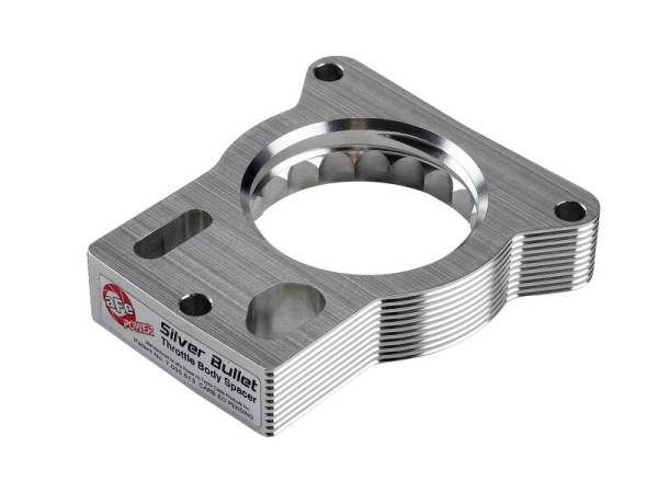 aFe - aFe Silver Bullet Throttle Body Spacer GM Trucks 2500/3500 96-00 V8-7.4L/01-07 V8-8.1L 46-34021