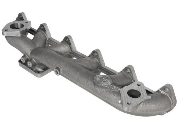 aFe - aFe Power BladeRunner Ductile Iron Exhaust Manifold w/ EGR 07.5-15 Dodge Diesel Trucks L6-6.7L (td) 46-40054